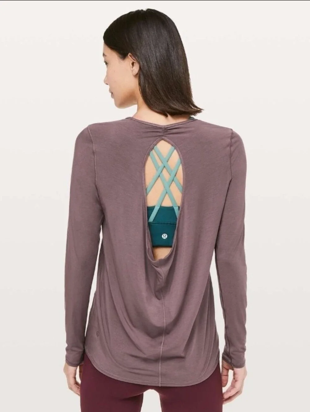 Lululemon Timeless Twist Long Sleeve, Size 4 *FLAWED*